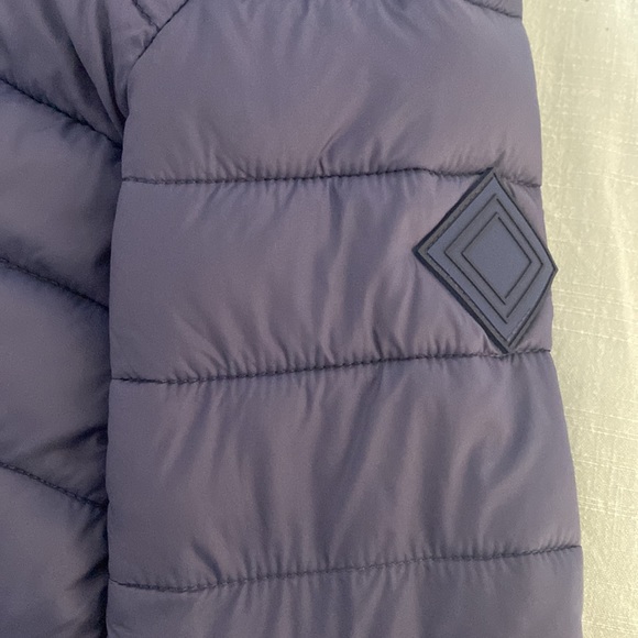 Blue Puffer Jacket - Size 6 - Lily & Dan - Picture 5 of 6